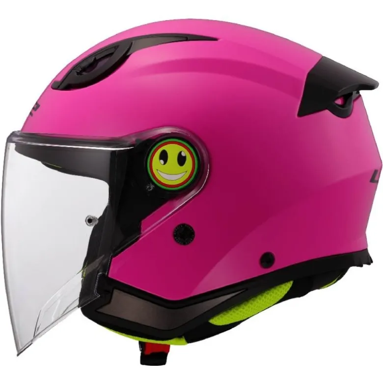 Casco Jet Bambino Ls2 OF622 Funny II Rosa