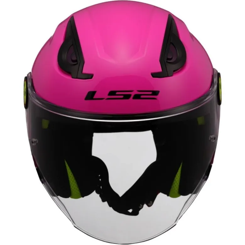 Casco Jet Bambino Ls2 OF622 Funny II Rosa