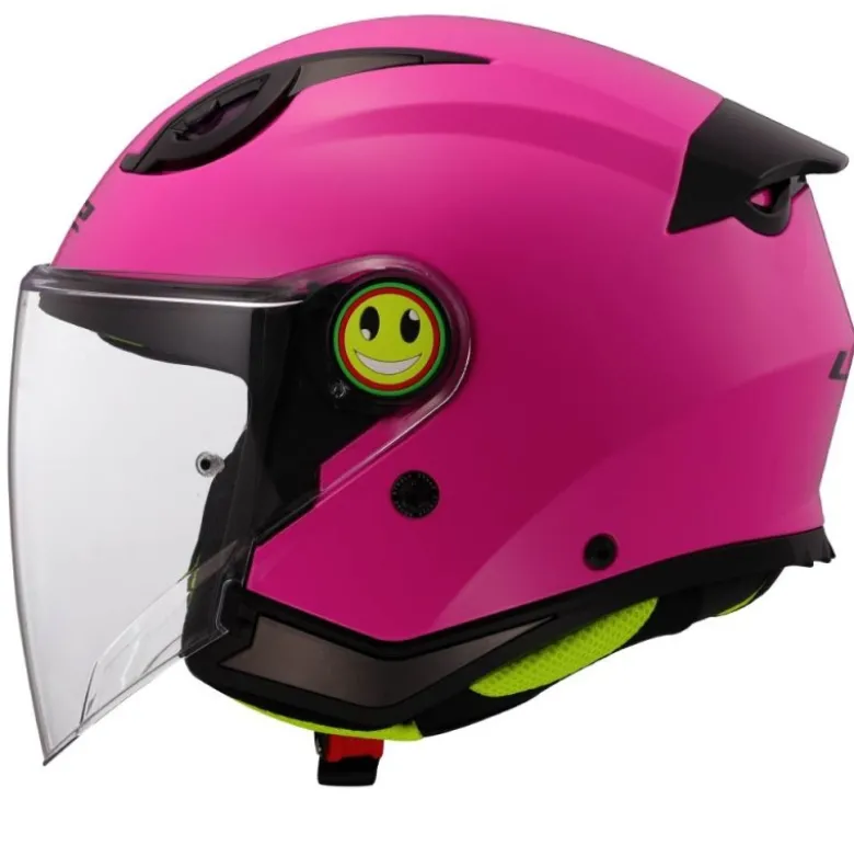 Casco Jet Bambino Ls2 OF622 Funny II Rosa