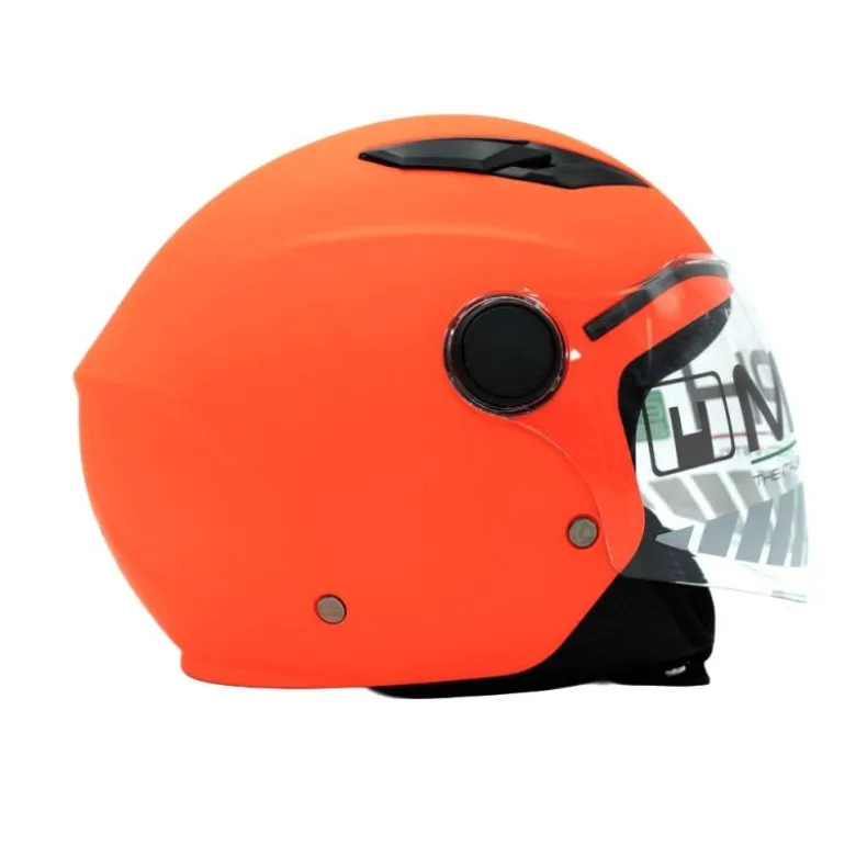 Casco Jet Bambino MPH Play Arancione Fluo Opaco