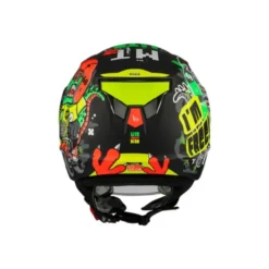 Casco Jet Bambino Mt Helmets Of514 Lite A1 Dino Opaco