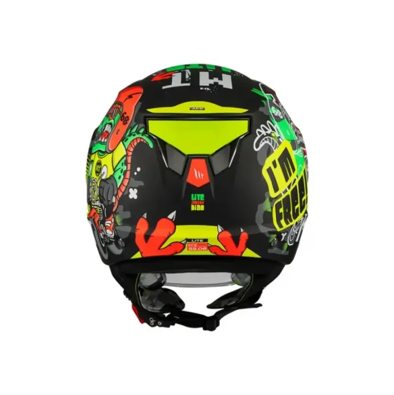 Casco Jet Bambino Mt Helmets Of514 Lite A1 Dino Opaco