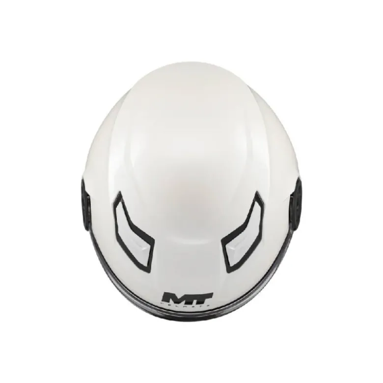 Casco Jet Bambino Mt Helmets Of514 Lite A0 Pure Bianco Lucido