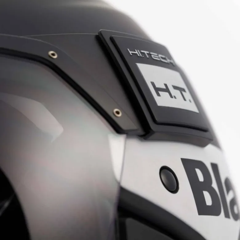 Casco Jet Blauer Bet HT Nero Bianco