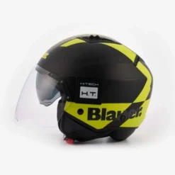 Casco Jet Blauer Bet HT Nero Giallo