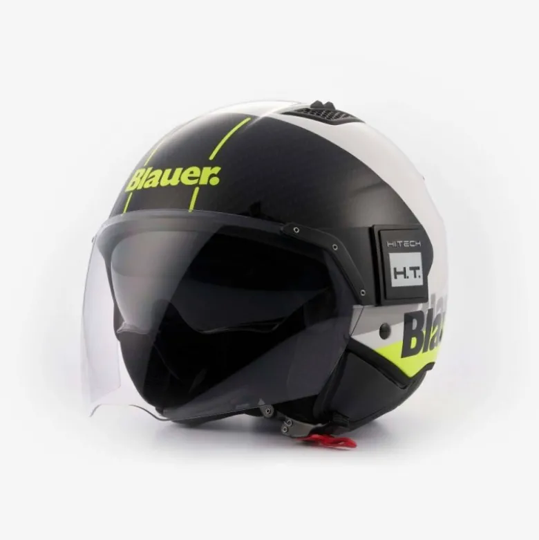 Casco Jet Blauer Bet Urban Bianco
