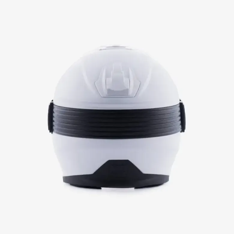 Casco Jet Blauer Hacker BTR Bianco Nero