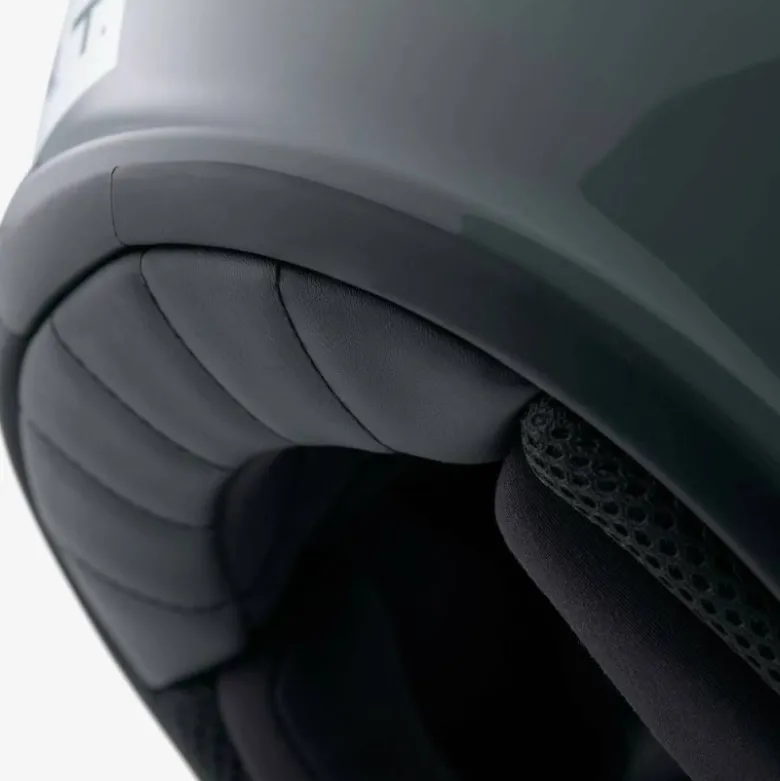 Casco Jet Blauer Pilot 4.0 Bianco Grigio Lucido
