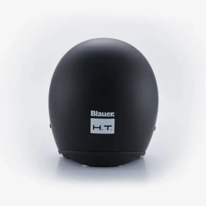 Casco Jet Blauer Pilot 1.1 Monochrome Nero Opaco