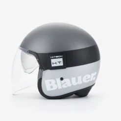 Casco Jet Blauer Pod Grigio Titanio Opaco