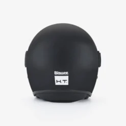 Casco Jet Blauer Pod Monochrome Nero Opaco