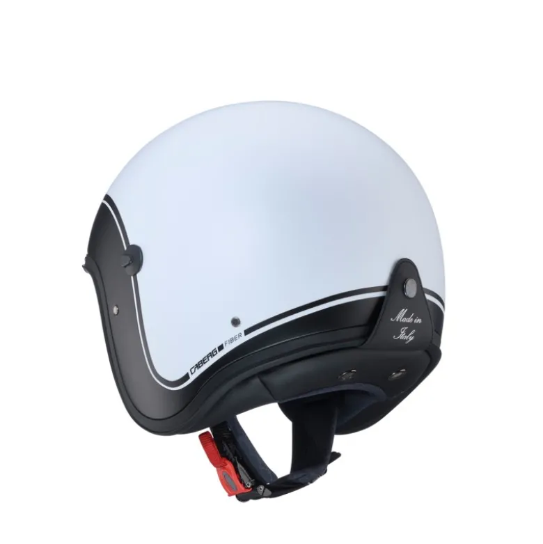 Casco Jet Caberg Freeride X Imola Bianco Opaco Nero