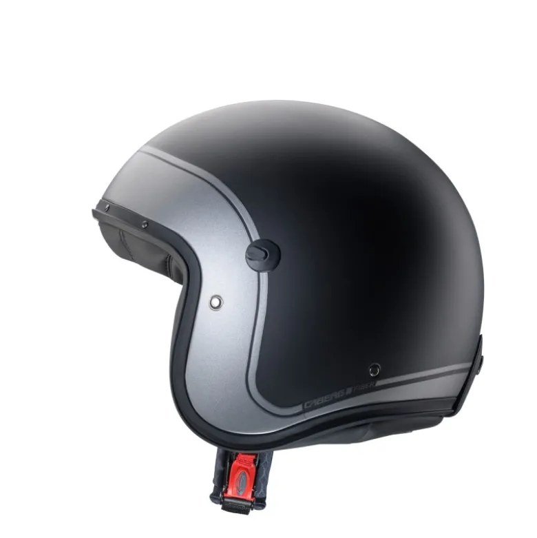 Casco Jet Caberg Freeride X Imola Nero Opaco Grigio metallizzato