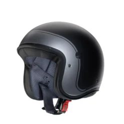 Casco Jet Caberg Freeride X Imola Nero Opaco Grigio metallizzato
