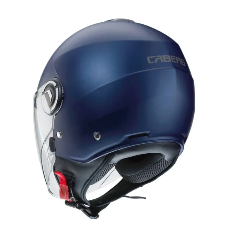 Casco Jet Caberg Riviera V4 X Blu Opaco Yama