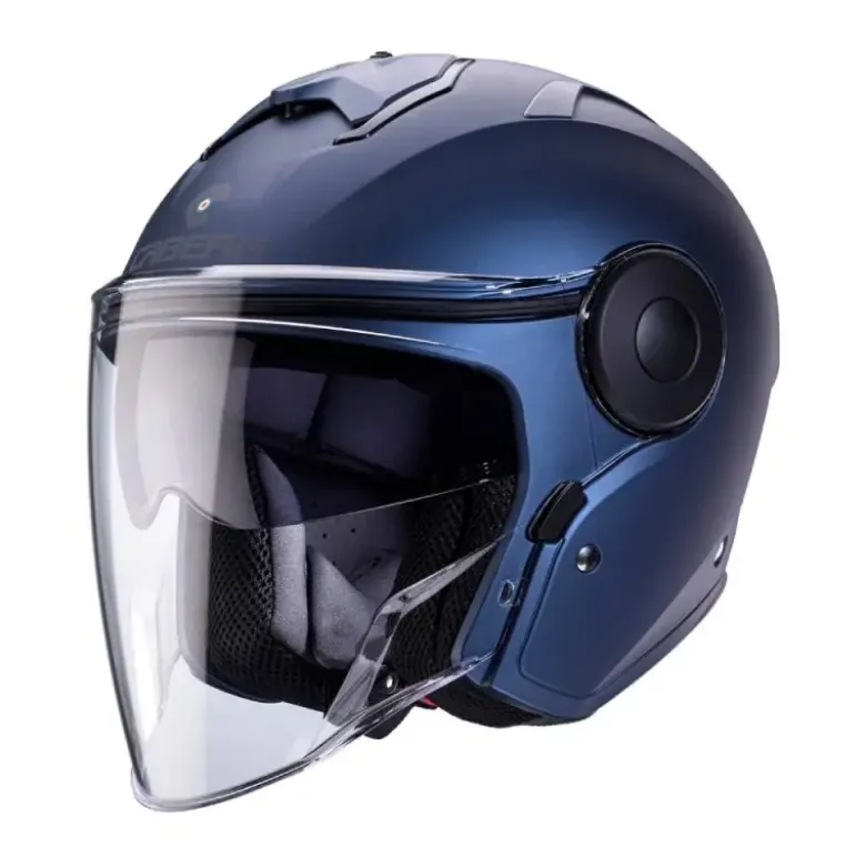 Casco Jet Caberg Soho Blu Jeans Opaco