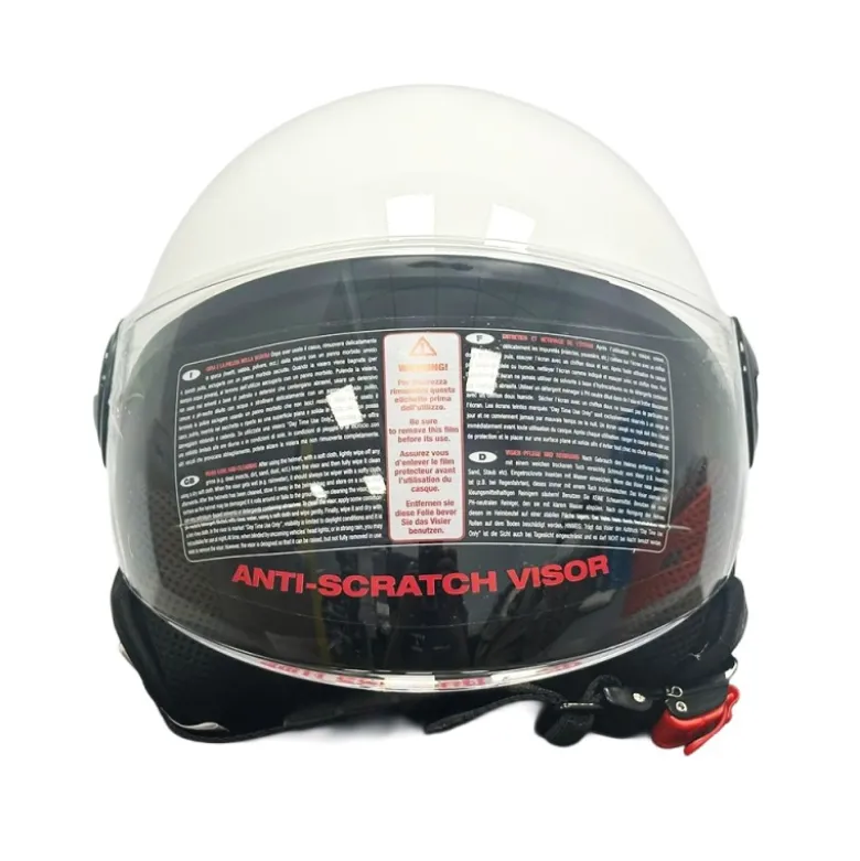 Casco Jet Dieffe DF2003 Bianco Lucido