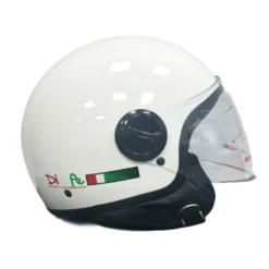 Casco Jet Dieffe DF2003 Bianco Lucido