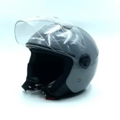 Casco Jet Dieffe DF21 Grigio Nardo