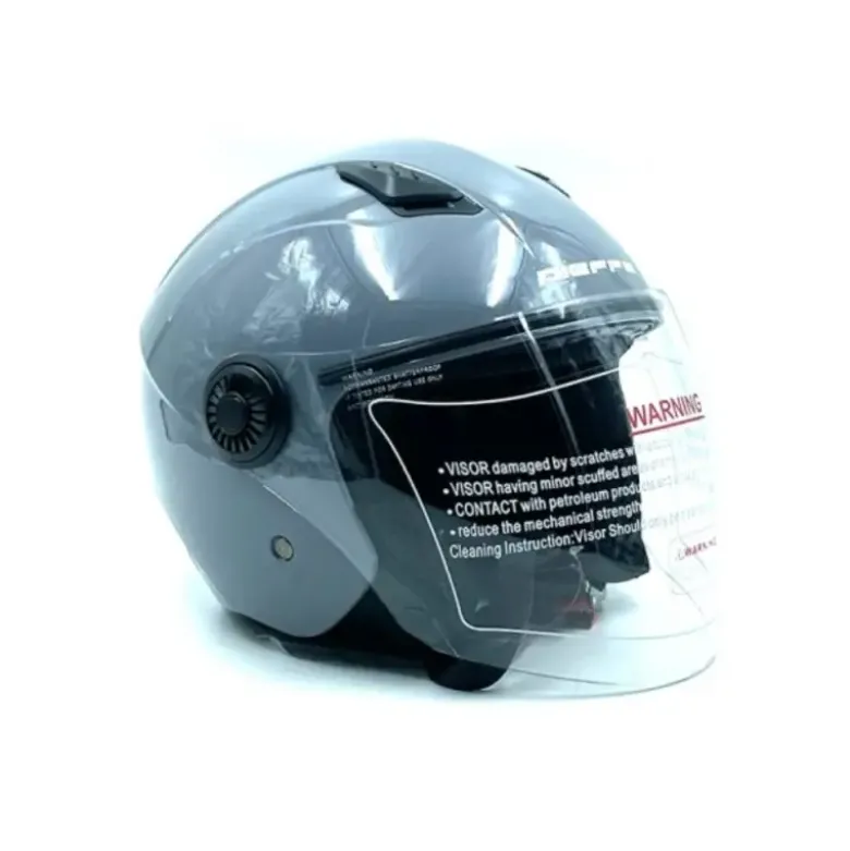 Casco Jet Dieffe DF21 Grigio Nardo