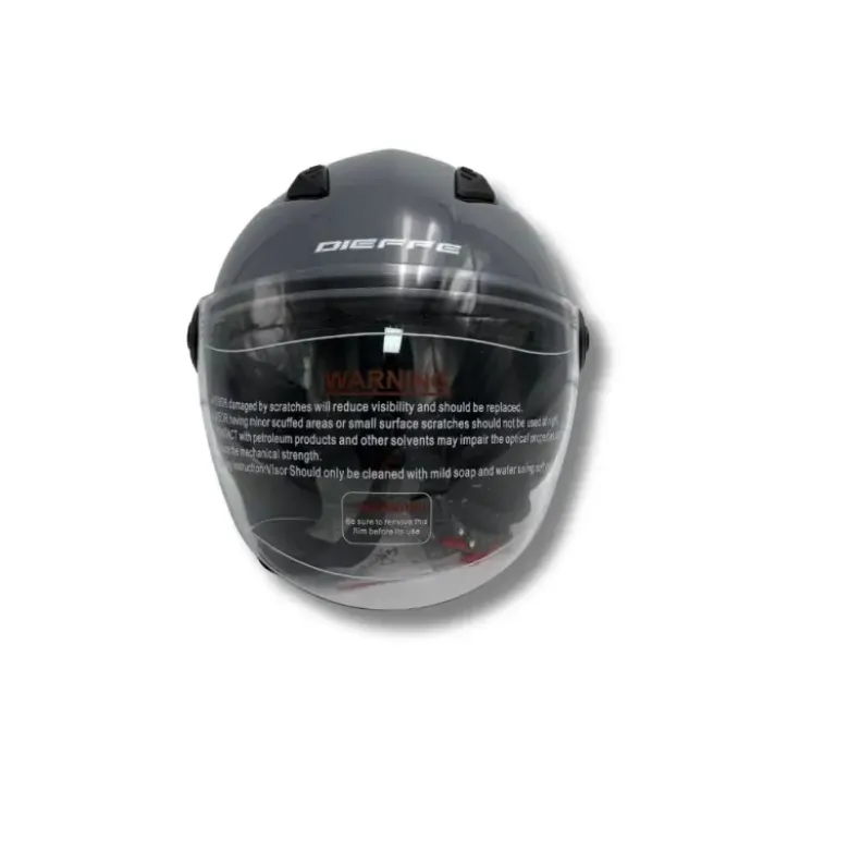 Casco Jet Dieffe DF34 Grigio Nardo