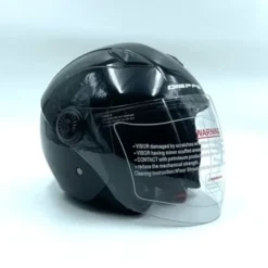 Casco Jet Dieffe DF21 Nero Lucido