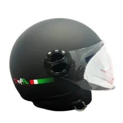 Casco Jet Dieffe DF2003 Nero Opaco