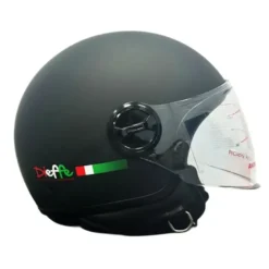Casco Jet Dieffe DF2003 Nero Opaco