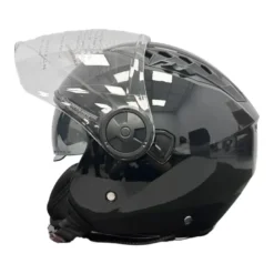 Casco Jet Dieffe DF62 Shiny Black
