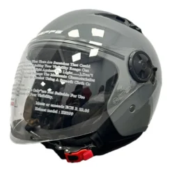 Casco Jet Dieffe DF62 Shiny Light Grey