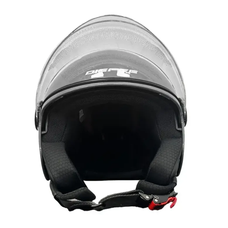 Casco Jet Dieffe DF62 Shiny Light Grey