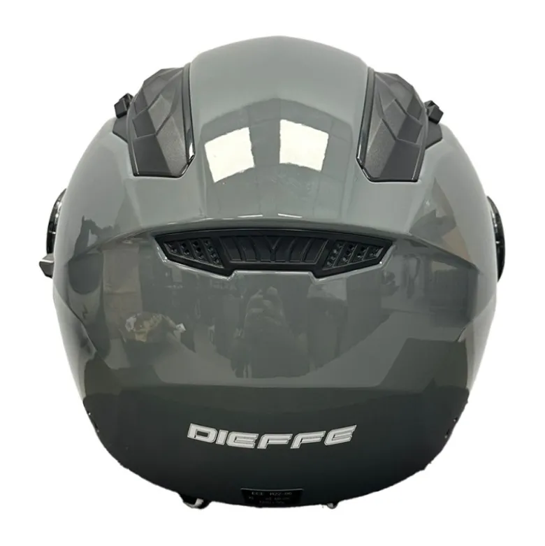 Casco Jet Dieffe DF62 Shiny Light Grey