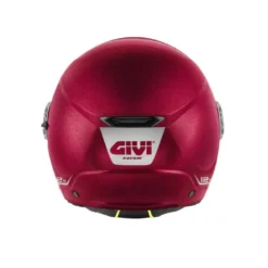 Casco Jet Givi 12.5 Bordeaux Opaco