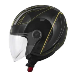 Casco Jet Givi 11.7 Logic Nero Oro Titanio Rosso