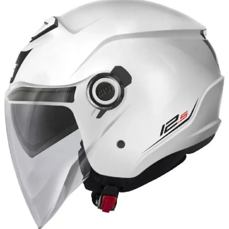 Casco Jet Givi 12.5 Solid Bianco Lucido