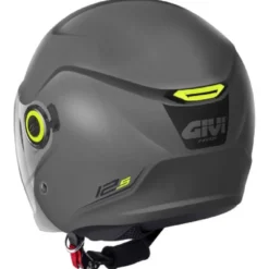 Casco Jet Givi 12.5 Solid Grigio Lucido