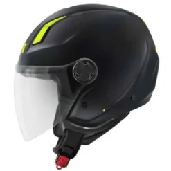 Casco Jet Givi 11.7 Solid Nero Giallo