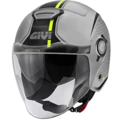 Casco Jet Givi 12.5 Touch Grigio Giallo