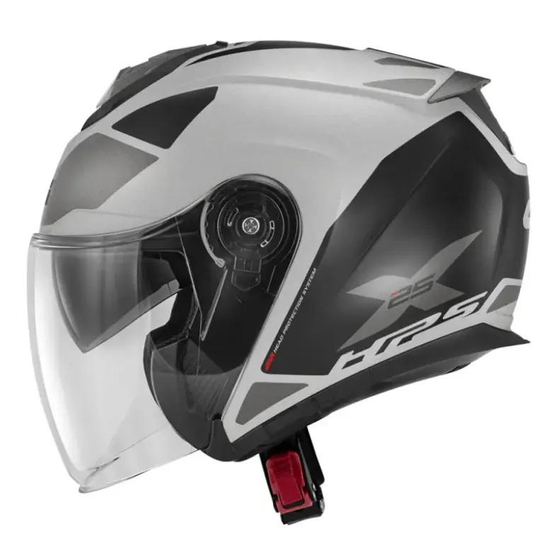 Casco Jet Givi X.25 Target Titanio Opaco Nero