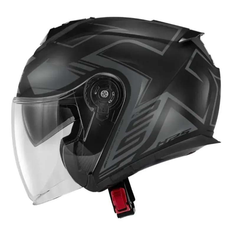 Casco Jet Givi X.25 Trace Nero Titanio