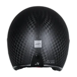 Casco Jet Just1 J-Style Solid Carbon Opaco