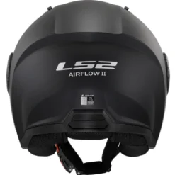 Casco Jet Ls2 OF616 Airflow 2 Solid Nero Opaco