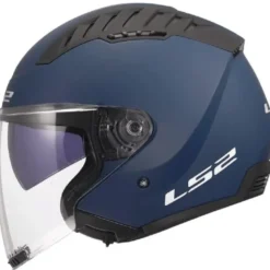 Casco Jet Ls2 OF600 Copter II Solid Blu Navy Opaco