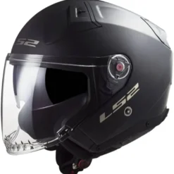 Casco Jet Ls2 OF603 Infinity II Solid Nero Opaco