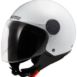 Casco Jet Ls2 OF558 Sphere Lux II Solid Bianco Lucido