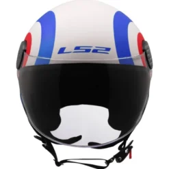 Casco Jet Ls2 OF558 Sphere Lux II Urby Bianco Blu Rosso Opaco