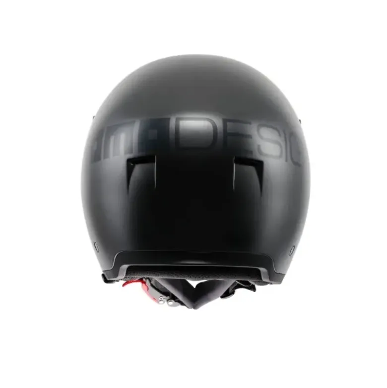 Casco Jet Momo Design Aero Mono Titanio Opaco Antracite