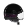 Casco Jet Momo Design Fgtr Classic Stripes Fucsia Glitter