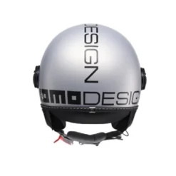 Casco Jet Momo Design Fgtr Evo E2206 Grigio Celeste Opaco