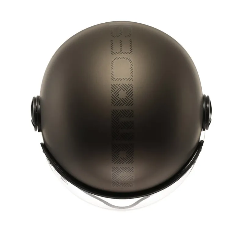 Casco Jet Momo Design Fgtr Evo Hip Opaco Bronzo Stone